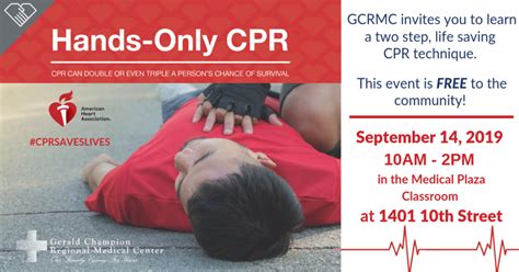 Hands Only Cpr Christus Health