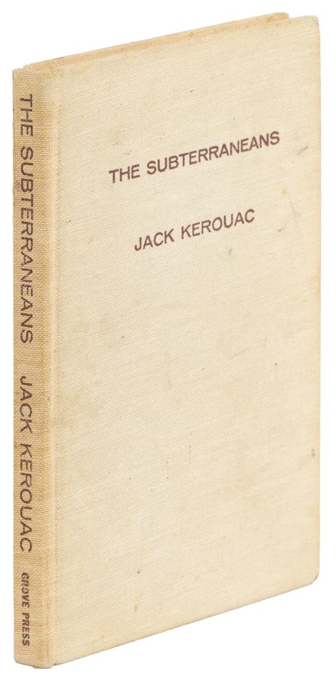 At Auction Jack Kerouac The Subterraneans First Edition