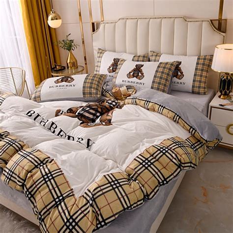 Burberry Bed Sheet Sets In 2022 Bed Sheet Sets Bed Bed Sheets