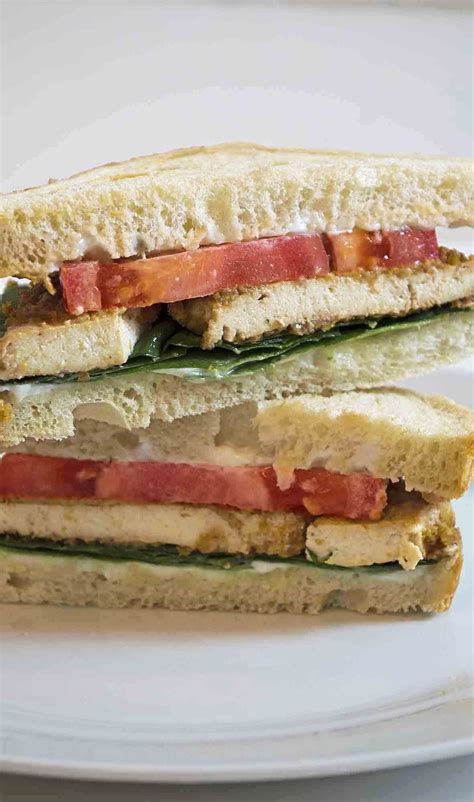 This Fried Tofu Sandwich Is A Great Way To Start Your Day It Tastes