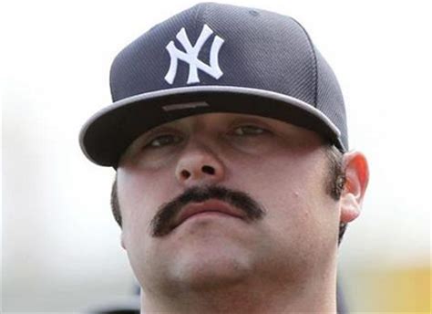 Bleeding Yankee Blue I MUSTACHE YOU A QUESTION BUT I M SHAVING IT FOR