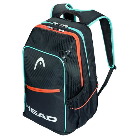 Head Tour Pickleball Backpack Black And Teal Tennis Express