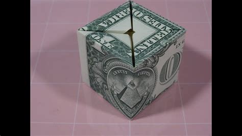Origami Moneybox Tutorial Youtube