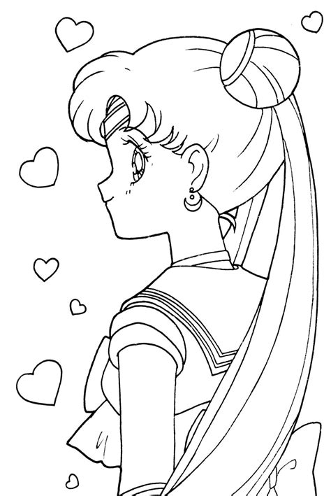 Sailor Moon Coloring Book Xeelha