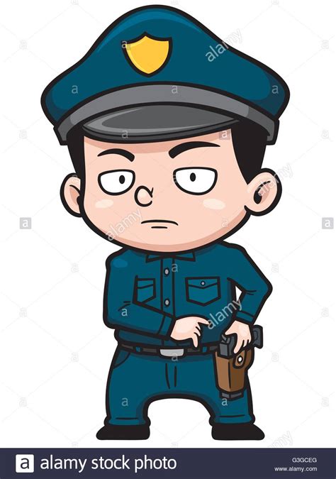 Millions customers found police cartoon templates &image for graphic design on pikbest. Vector illustration of Cartoon police Stock Vector Art ...
