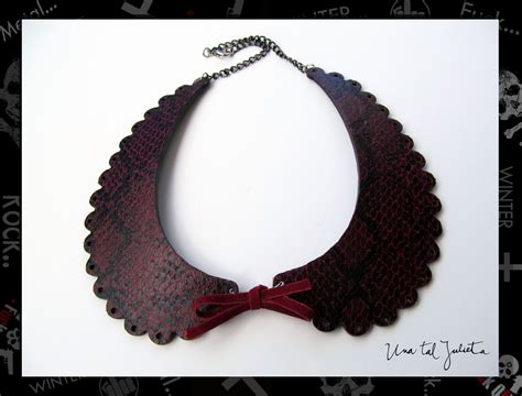 Cuello Ladys Una Tal Julieta Crochet Necklace Jewelry Winter