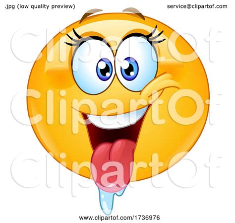 Yellow Smiley Emoji Emoticon Drooling By Yayayoyo 1736976