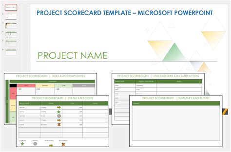 Free Project Scorecard Templates Smartsheet