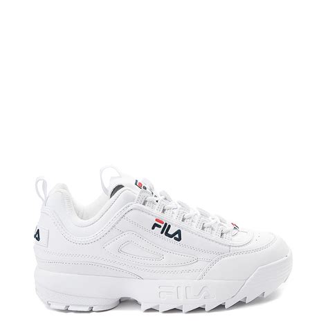 The pump upper is all class, with an 6. Womens Fila Disruptor 2 Premium Athletic Shoe - White ...