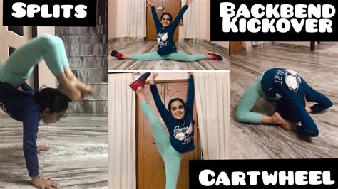 How To Do Backbend Kickover And Cartwheel Tutorial Youtube