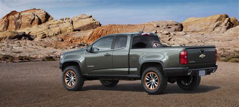 Diesel Powered Chevy Colorado Zr2 Concept Revealed At The 2014 Los
