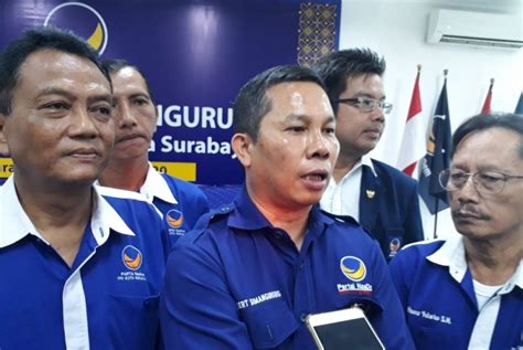 Mosi Tidak Percaya 26 Dpc Ini Penjelasan Nasdem Surabaya Republika