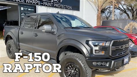 The New Ford F 150 Raptor In Satin Black Youtube