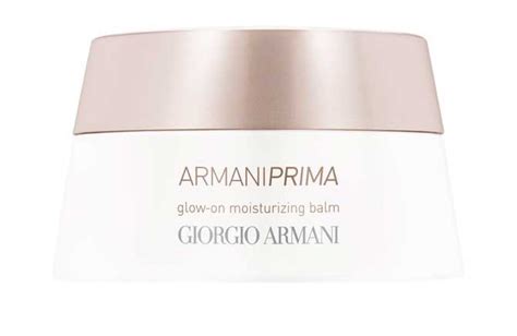 Giorgio Armani Prima Glow On Moisturizing Balm Skin Care Beautyalmanac