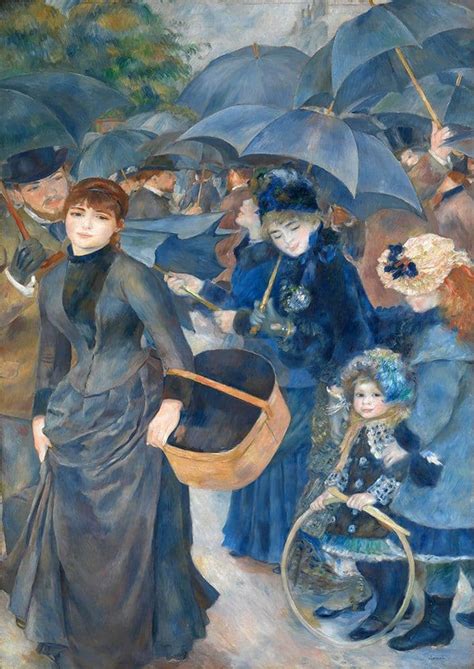 Renoir Pierre Auguste The Umbrellas Fine Art Printposter Sizes A4a3