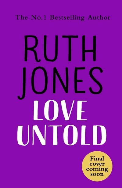Love Untold By Ruth Jones Penguin Books Australia