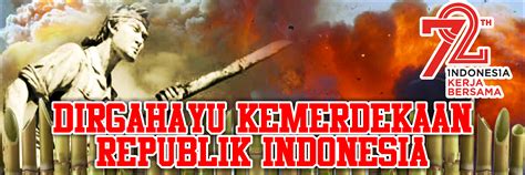 Banner Kemerdekaan 17 Tujuh Belas Agustus 72 Tahun 2017 4 Id