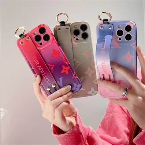 Pink Louis Vuitton Iphone 14 Pro Max Case