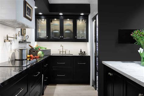 15 Black Kitchen Cabinets That Youll Swoon For