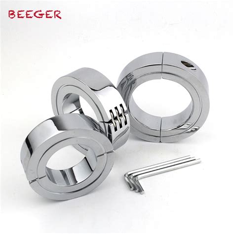 Beeger Locking Hinged Cock Ringhelp Your Cock Last Longer During Sex