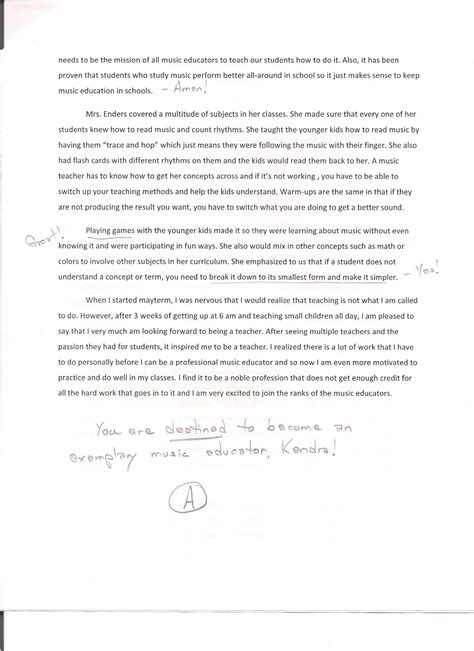 024 Reflective Essay Course Reflection Paper Example ~ Thatsnotus