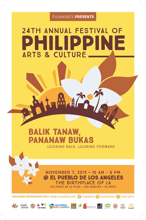 announcing the 24th annual festival of philippine arts and culture — filam arts