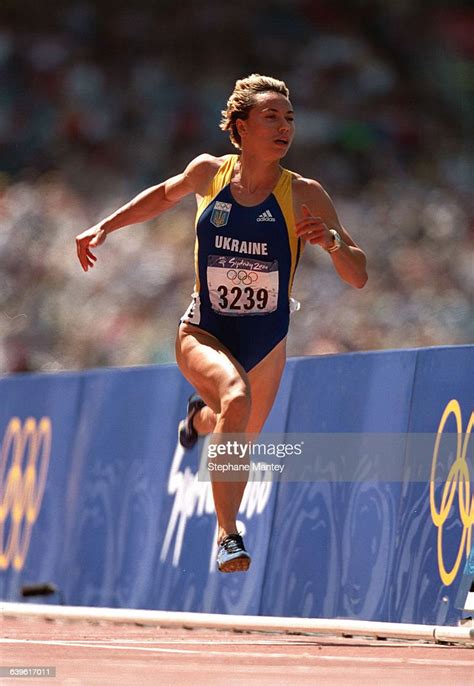 Zhanna Pintusevich Block From From Ukraine During A Women S 100 Meter News Photo Getty Images