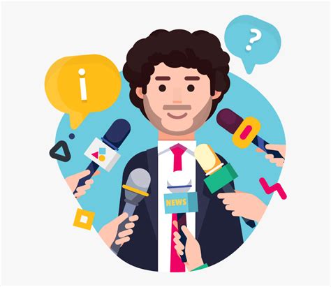 Press Interview Clipart Free Transparent Clipart Clipartkey
