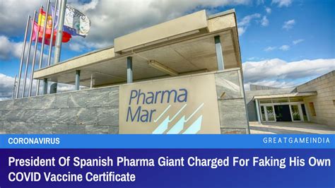 President Of Spanish Pharma Giant Charged For Faking His Own Covid