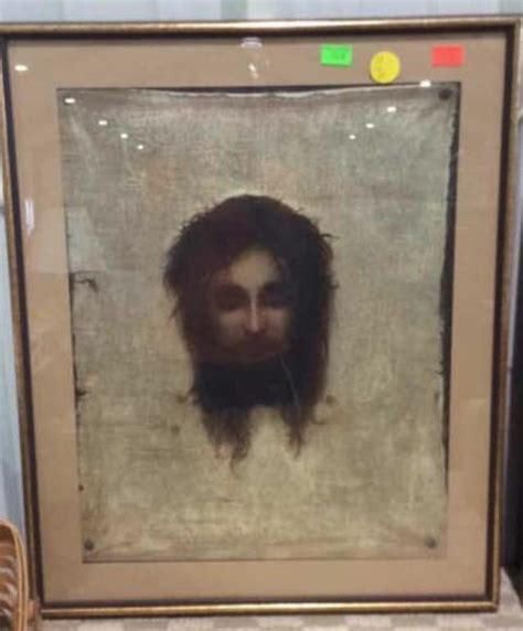 This Face Of Jesus That Is Up For Auction Creepy
