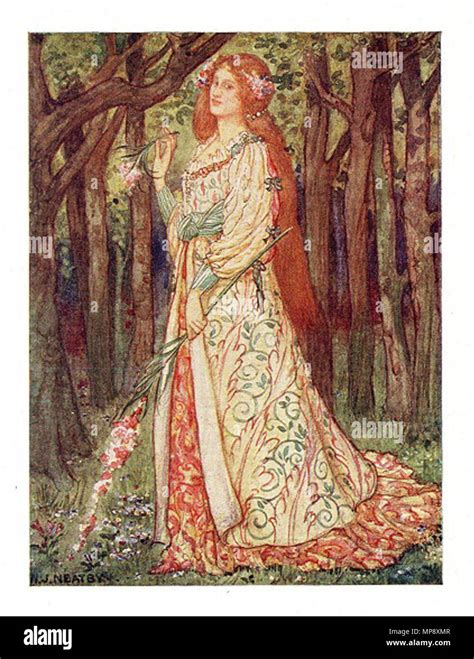 La Belle Dame Sans Merci Illustration Of A Poem By John Keats 1899