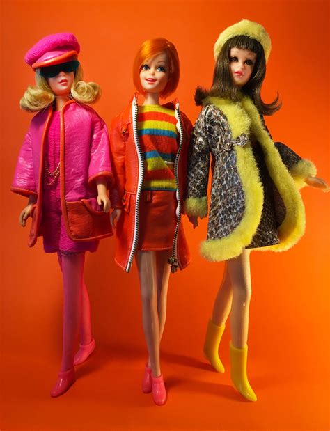 Francie Dolls With Twiggy Vintage Barbie Clothes Old Barbie Dolls Vintage Barbie Dolls