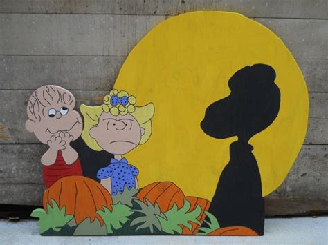 The Great Pumpkin Charlie Brown Yard Art