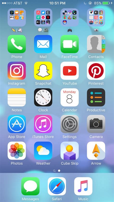 You would then be able to take or pick a photograph to supplant read the above guide now and start giving your iphone a new look and make you screen layout however you want. 33 best iphone home screen layout images on Pinterest ...