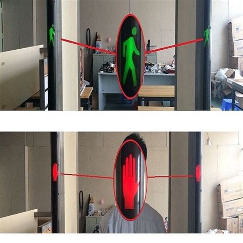 Door Frame Body Metal Detectors Full Body Safety Checking Gate 6 Zones