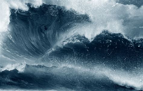 Waves Foam Sea Wave Ocean Wallpaper 5000x3181 505512
