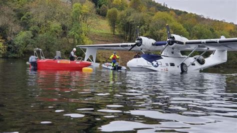 Appeal For Donations After Ww2 Plane Suffers Engine Failure On Loch Ness