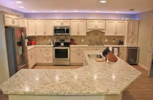 On line cabinets for quality and low prices. This spacious kitchen is simply gorgeous! Custom pickled maple cabinets, high definition ...