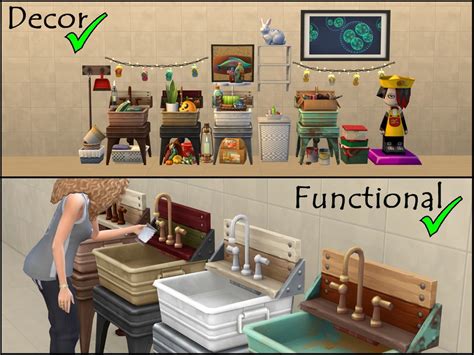 Laundry Day New Mesh Decor And Functional Sink 02 The Sims 4 Catalog