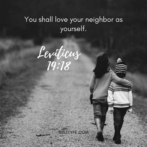 Bible Verse Love Your Neighbor As Yourself