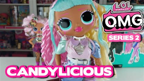 Unboxing Lol Surprise Omg Fashion Doll Candylicious Series 2 Youtube