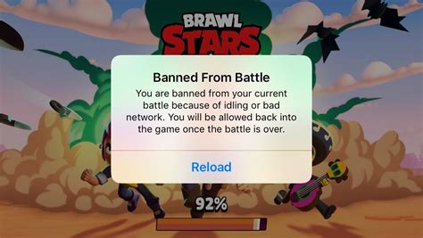 Banned From Battle Because Of Poor Connection Rbrawlstars