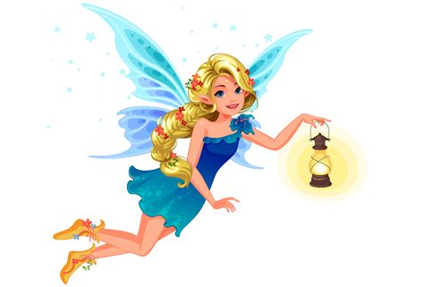 Blue Beautiful Fairy Cartoon 1024 X 1024 Jpeg 156 кб Garret Johnston