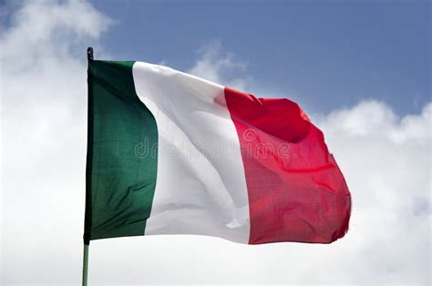 Italian Flag Stock Photo Image Of Waving Fluttering 11484070