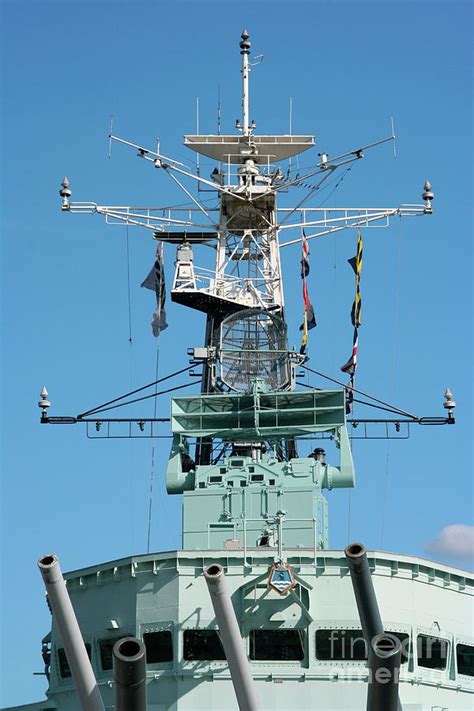 Ship Radar Mast Photograph By Cordelia Molloyscience Photo Library