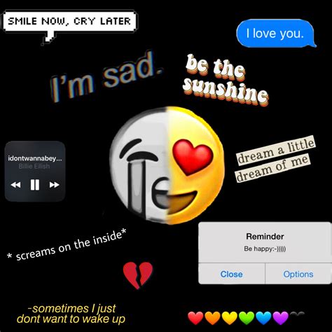 View 20 Pictures Emoji Depression Aesthetic Broken Heart Wallpaper