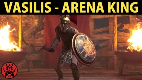 Assassin S Creed Odyssey Vasilis King Of Arena Boss Fight Hard