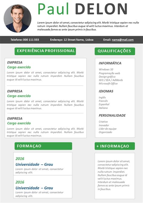 As próprias empresas providenciam os meios necessários em alguns casos, facilitando essa parte do processo de seleção. Modelo de currículo Original para Baixar : Grátis