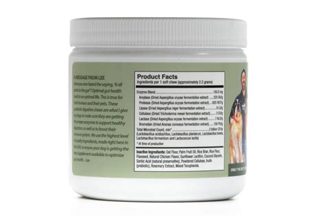 Asher House Wellness Probiotic Digestive Chews (120 Chews)