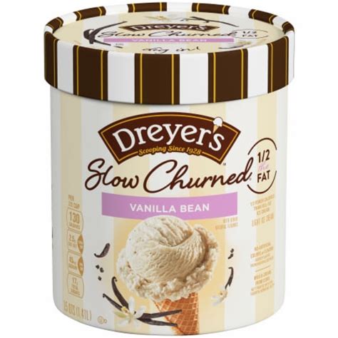 Edy S Dreyer S Slow Churned Vanilla Bean Light Ice Cream Tub Oz Fred Meyer